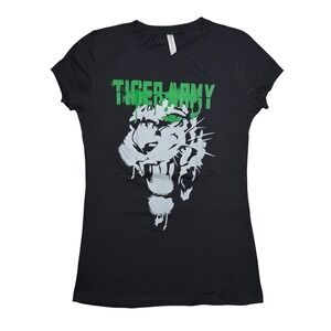 Women's Tiger Army punk music band retro shirt XL